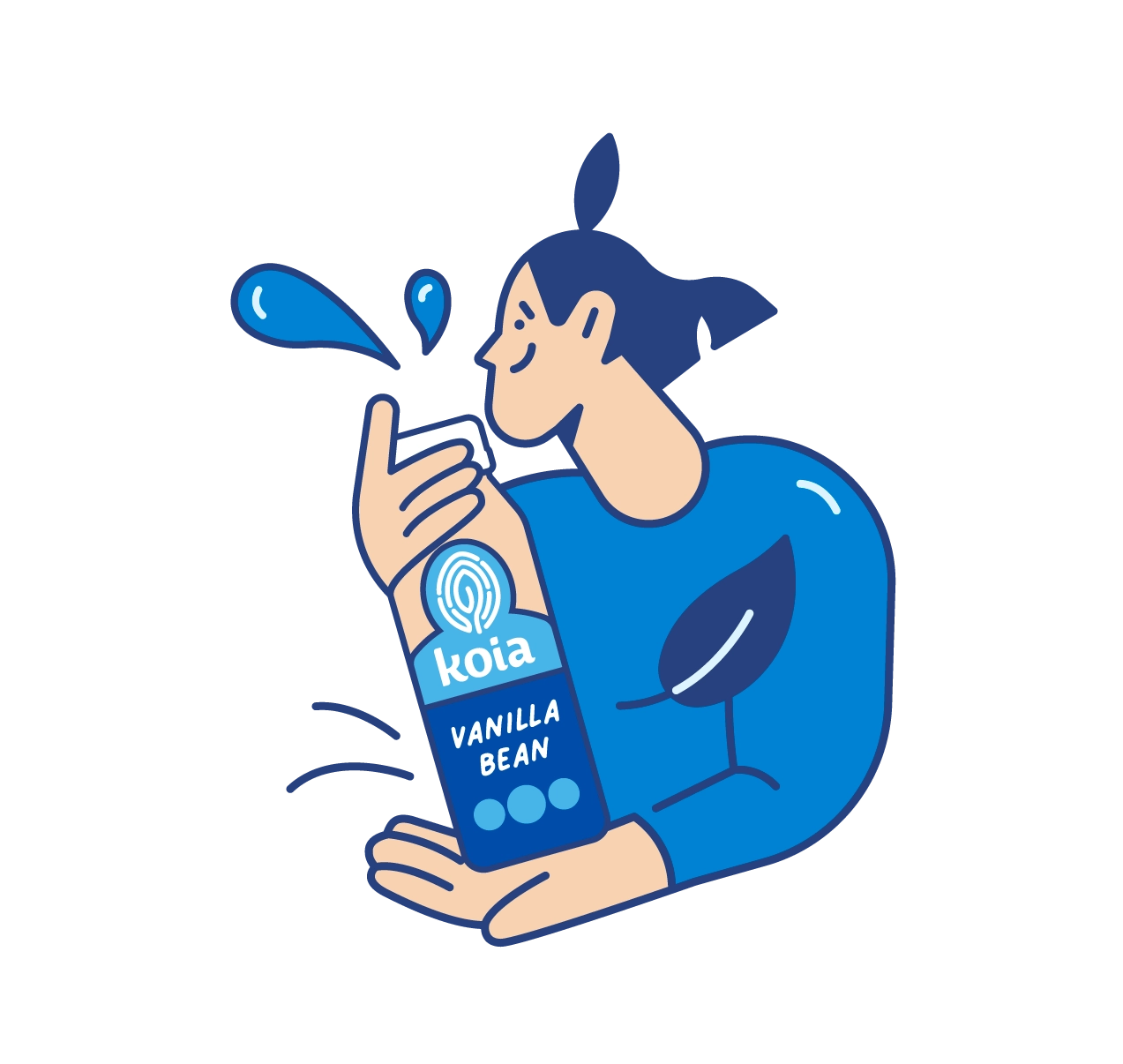 Koia homepage illustration graphic