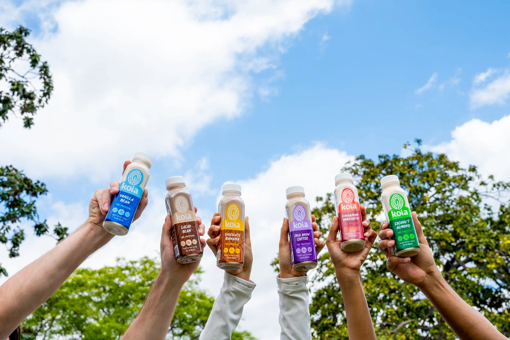 Koia lifestyle photo from a 2025 product shoot