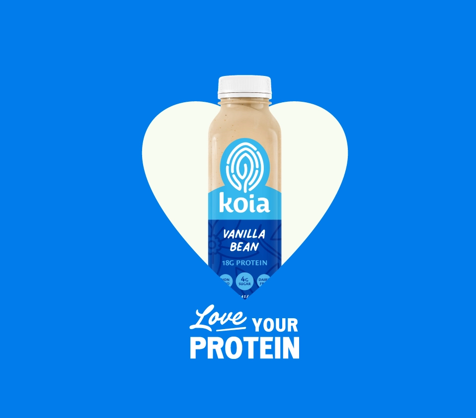 Koia Love Letters campaign graphic